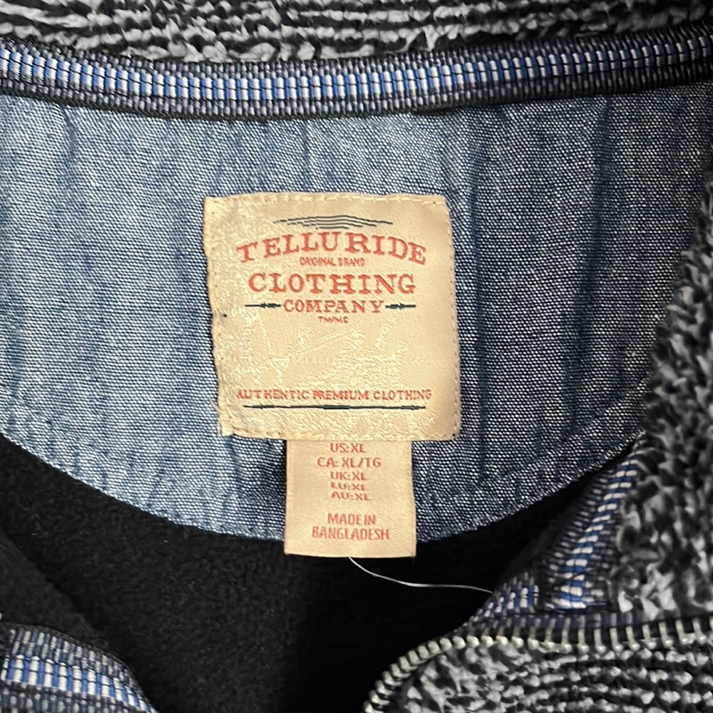 Mens Telluride Clothing Quarter Zip Top - Picture 2 of 4